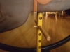 adjustable foot peg on rocking horse