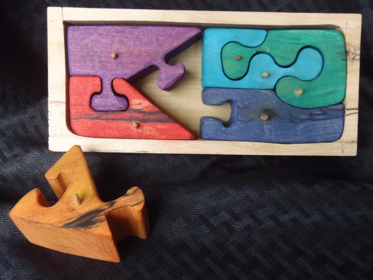 6 piece puzzle box