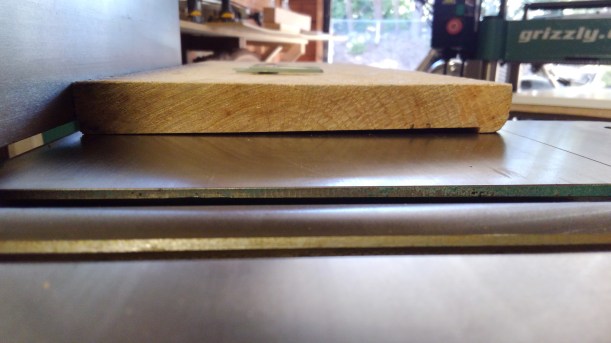 how to set up jointer to plane one face when board is wider than the jointer