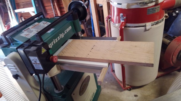 how to set up jointer to plane one face when board is wider than the jointer