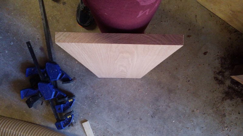 how to set up jointer to plane one face when board is wider than the jointer
